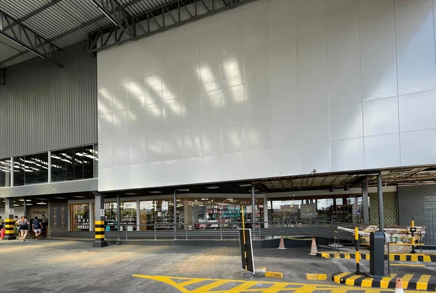 Divina Terra — +Barato — Supermercado +Barato · Belém, PA. Obra executada pela GEO Engenharia.