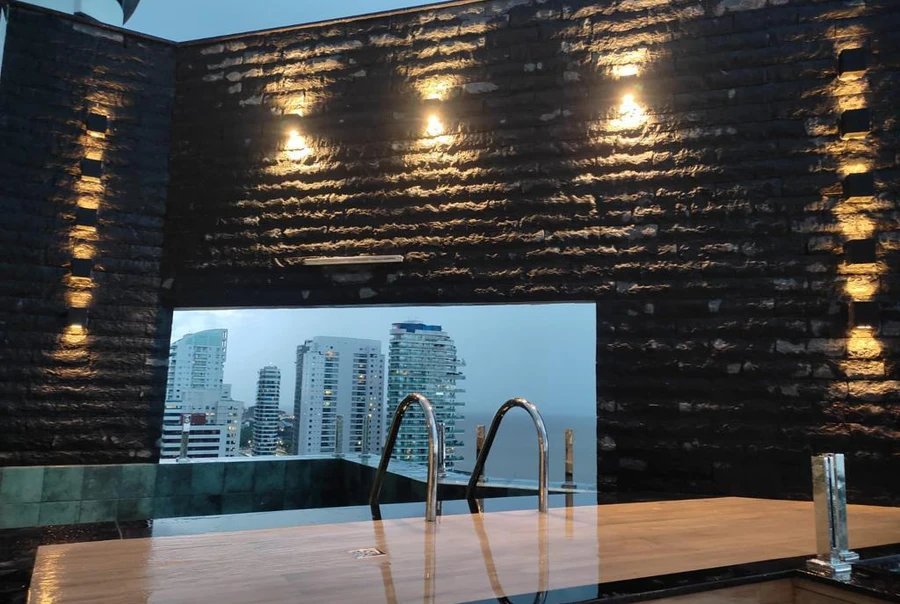Cobertura com piscina — Umarizal — Bairro do Umarizal · Belém, PA. Obra executada pela GEO Engenharia.